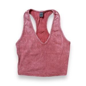 TrendsSHEIN EZwear Women's V-Neck Knit Tight-Fitting Tank Top